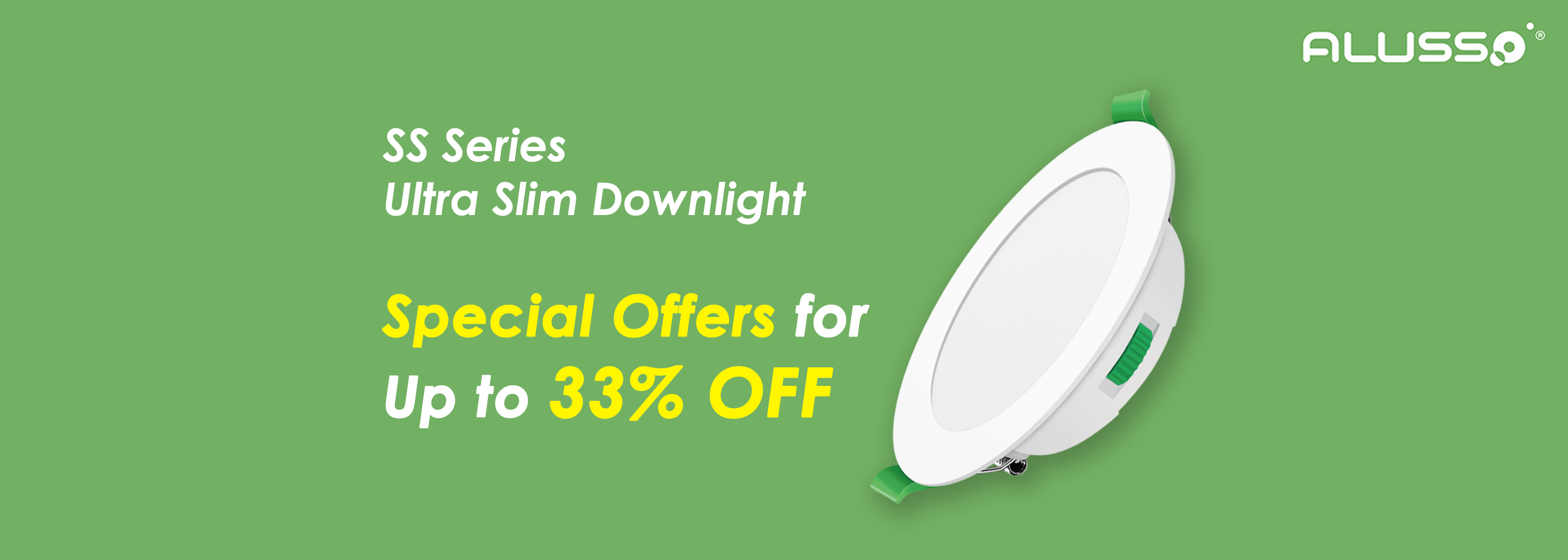【Big Deals】Enjoy Up to 33% Off of SS Sereis Ultra Slim Downlight! - ALUSSO LIGHTING