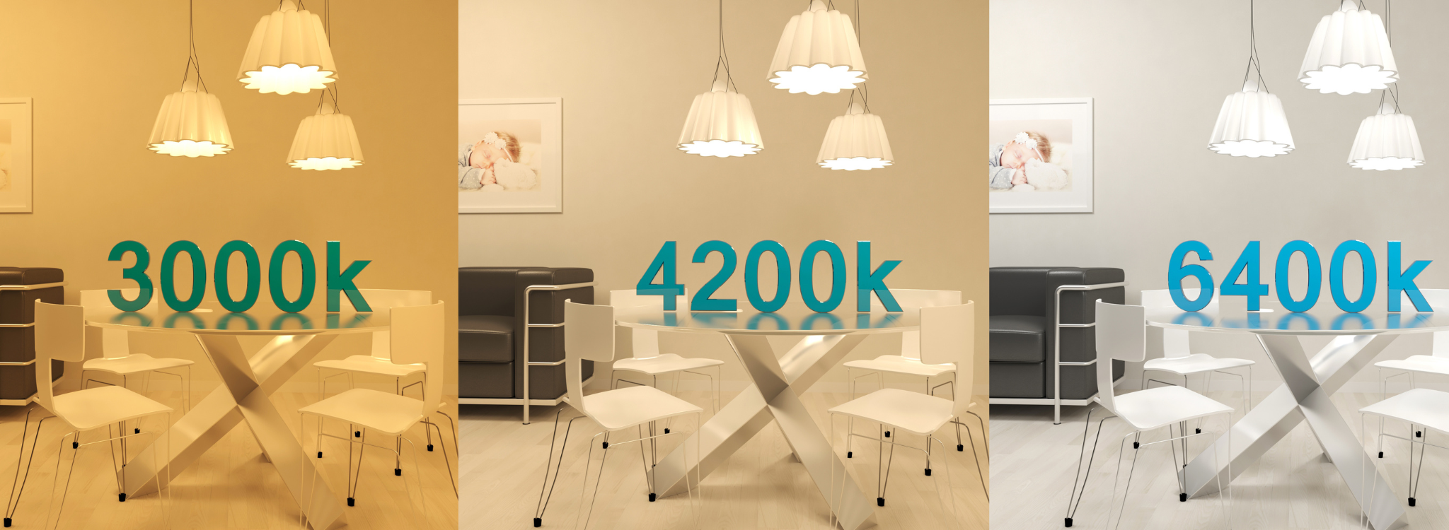 Warm vs. Cool Light: How to choose the right interior color temperatur