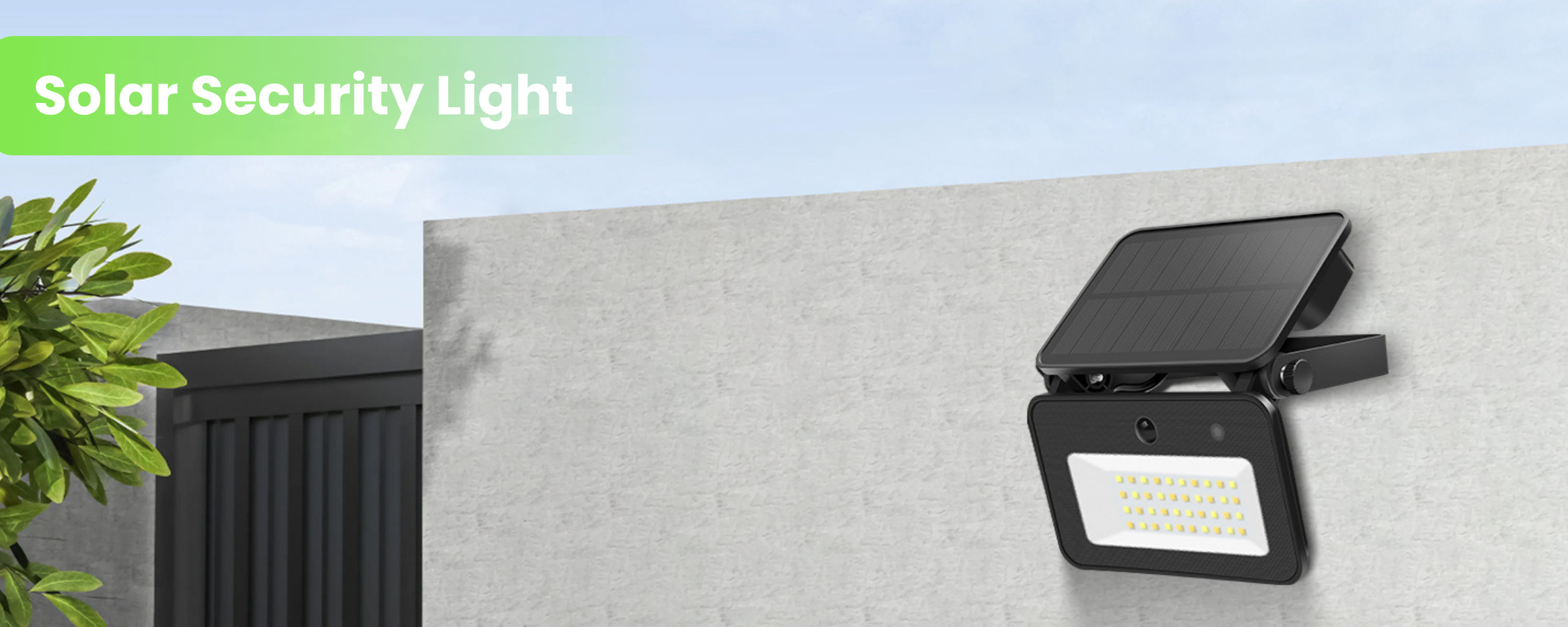 Solar Security Light - ALUSSO LIGHTING