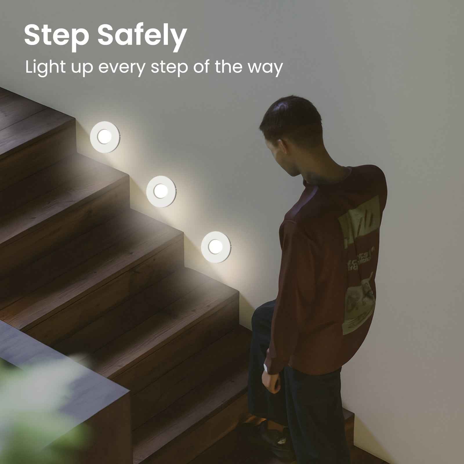 6X LED stair light stair lighting stair lamp step light step lamp - ALUSSO LIGHTING