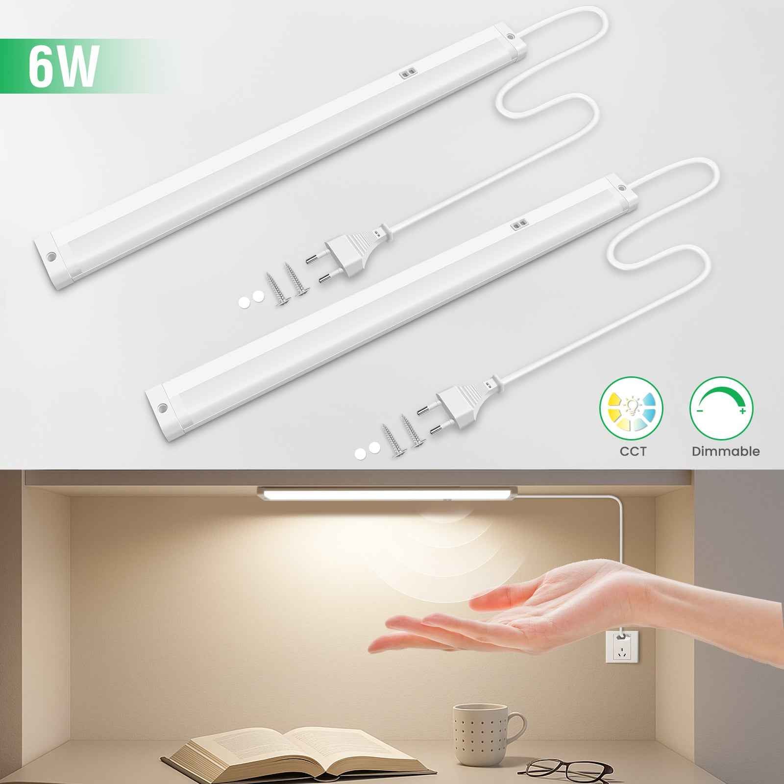 ALUSSO LED under-cabinet light with hand motion sensor 6W 450lm ceiling light 2 Pack - ALUSSO LIGHTING