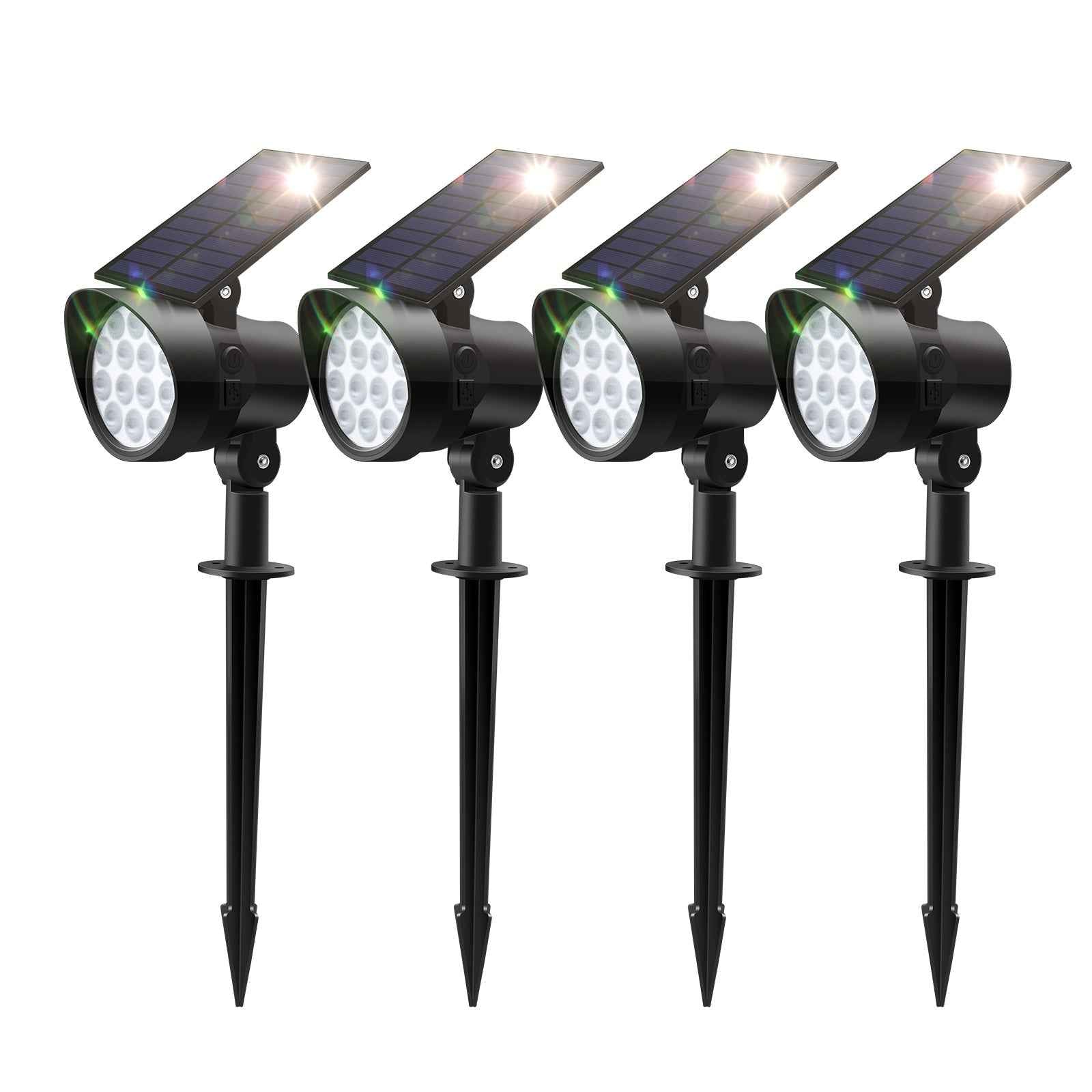 ALUSSO Solar  Landscape Spotlights - ALUSSO LIGHTING