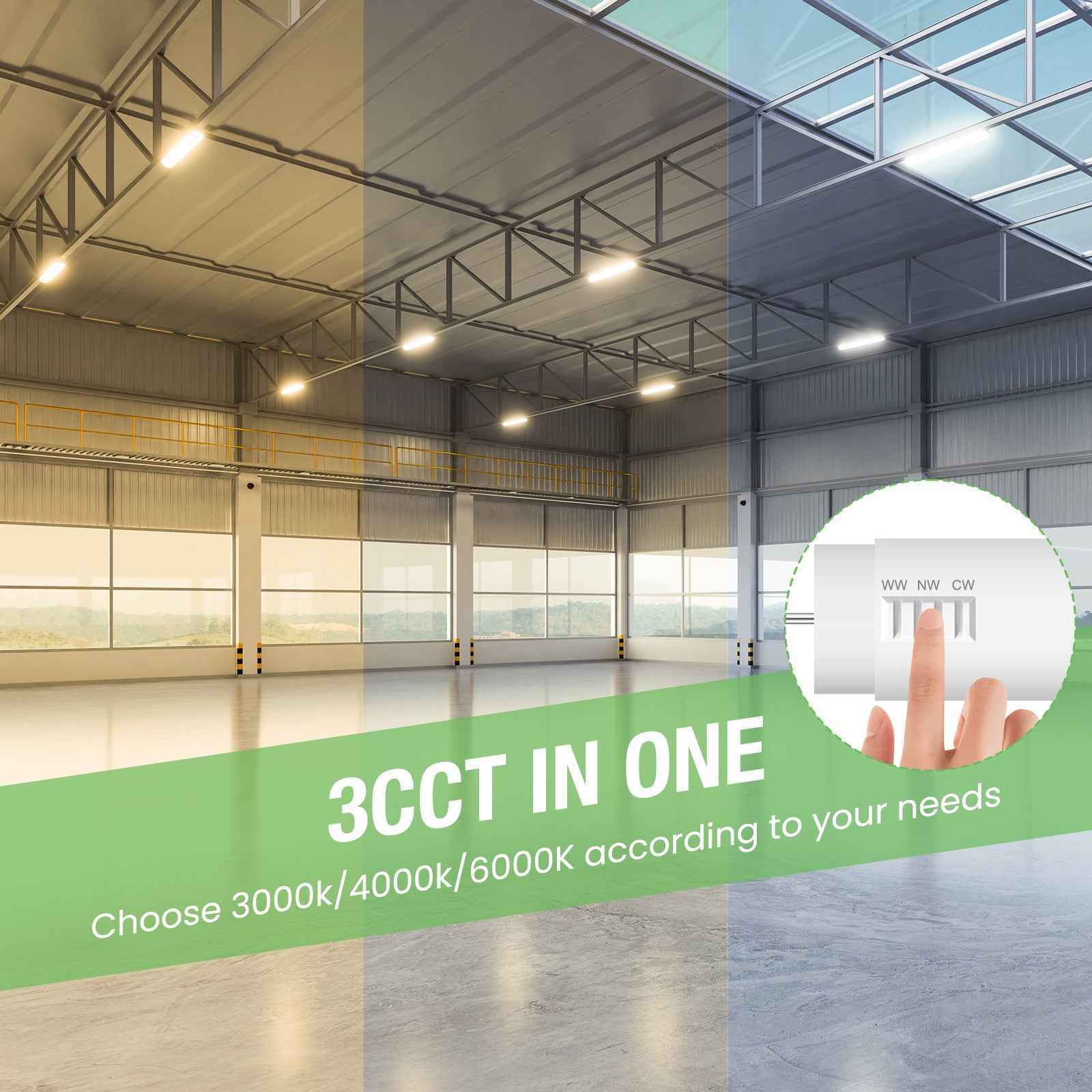 ALUSSO 3CCT LED Tube 120 cm, T8 2340LM 18 W LED Fluorescent Tube, G13 Tube Including Starter, 320° Beam Angle, Pack of 10 - ALUSSO LIGHTING