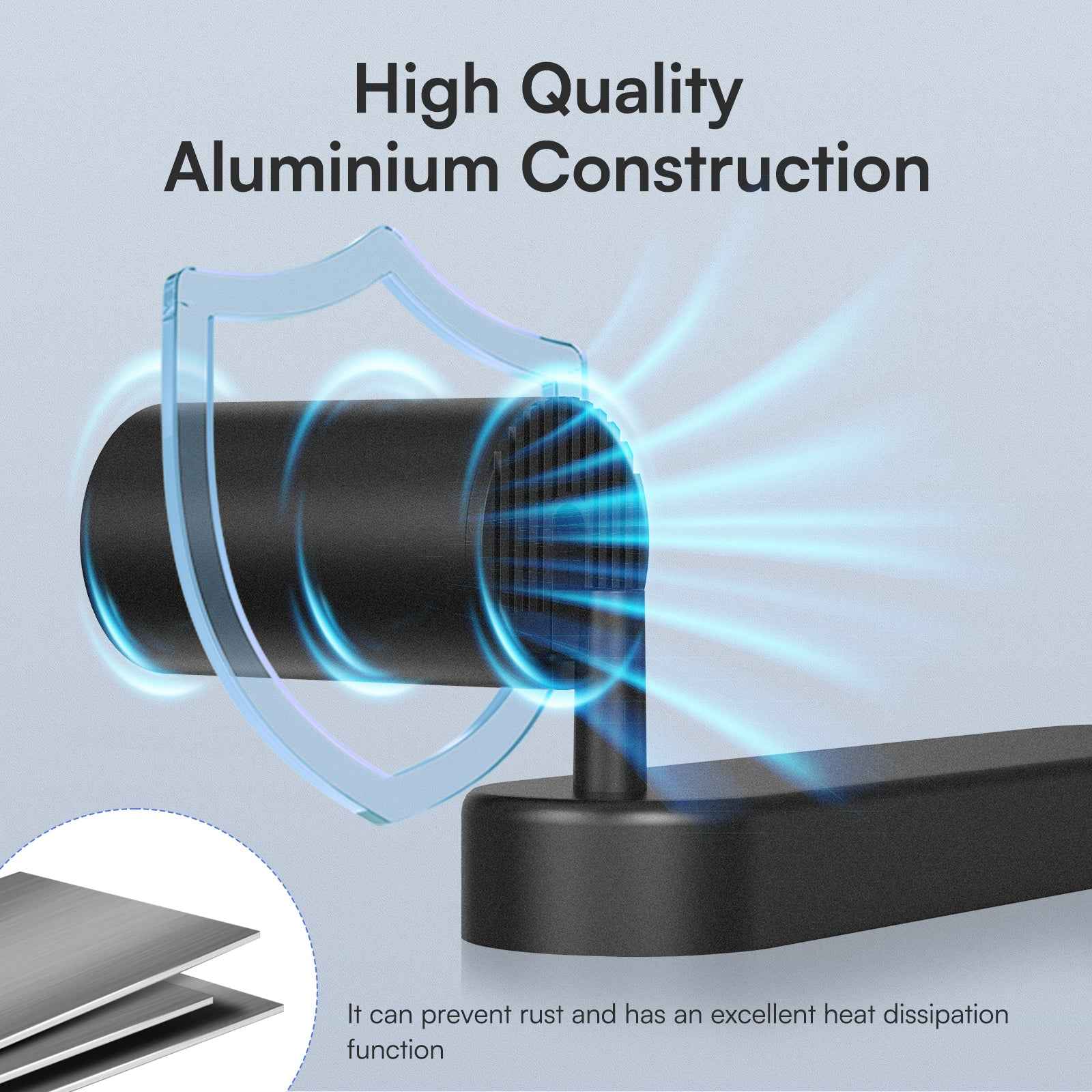 5W LED Spot Light 2-3 Heads Rotable GU10 2700K Swivelling Ceiling Track Fixture, Black - ALUSSO LIGHTING