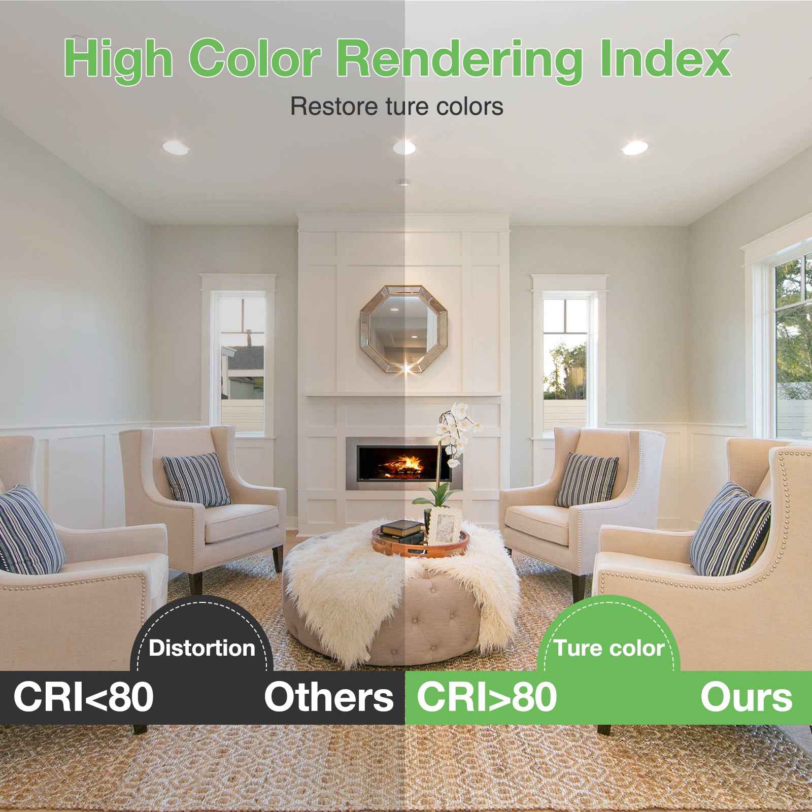 5W/7W/10W Ultra Slim LED Downlight 3000K / 4500K / 6500K IP44,Cutout 75-135mm 6 Pack - ALUSSO LIGHTING