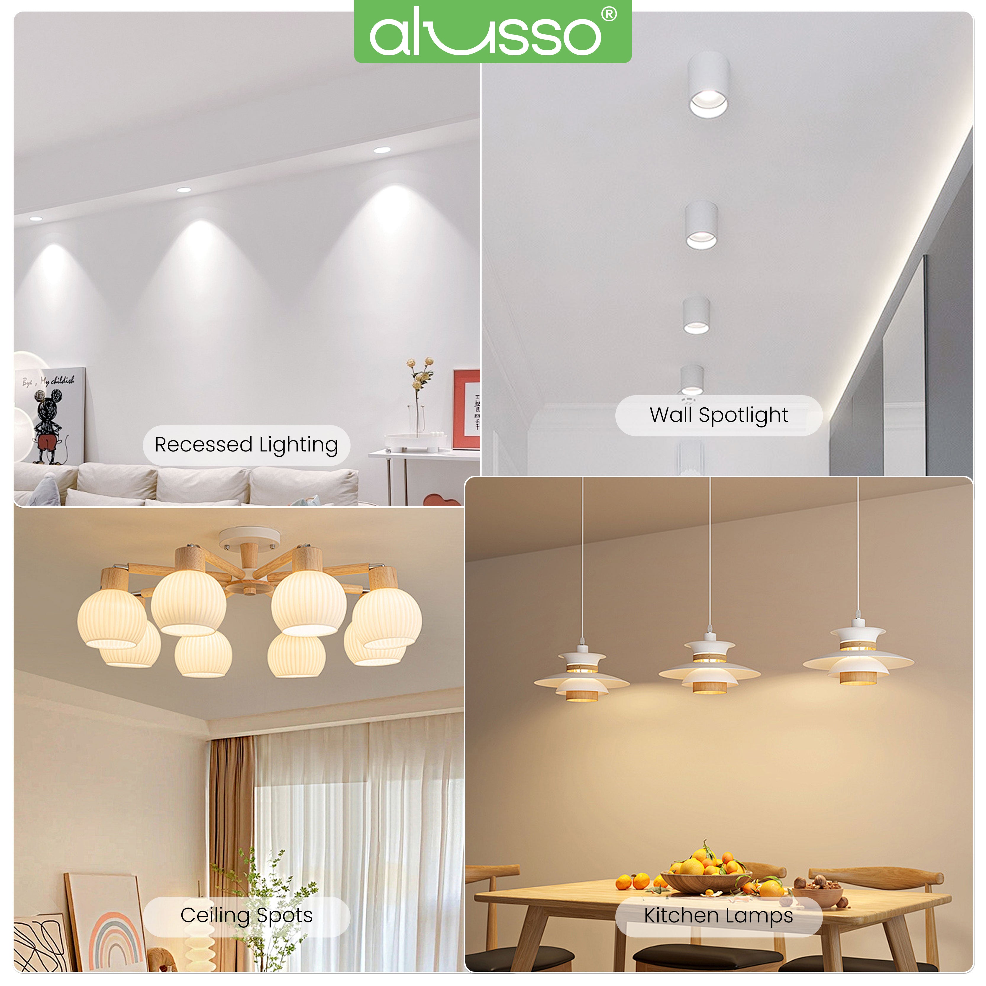 7W GU10 LED Strahler 120° Abstrahlwinkel 10er Pack