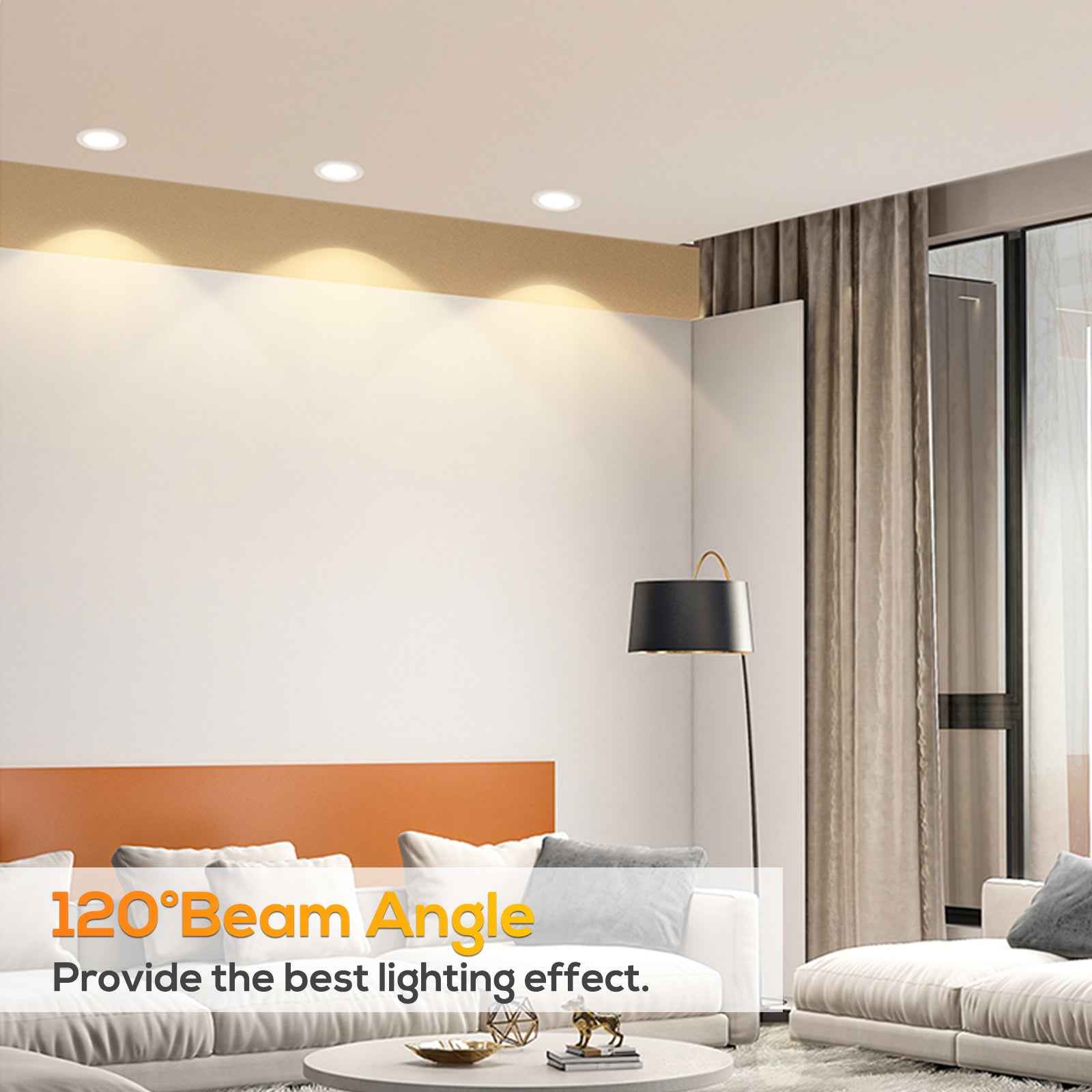 GU10/E27 LED Spotlight Bulb 8W/10W CCT 3000K/4000K/6500K, 120°/240° Beam Angle, 10 Pack - ALUSSO LIGHTING