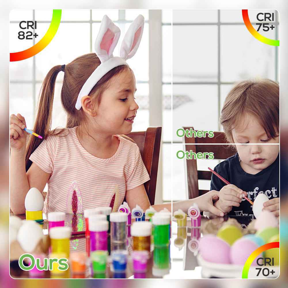 5W 7W IP65 Ultra Slim LED Downlight CCT Dimmable, Cutout 72-100mm, 6 Pack, White Frame - ALUSSO LIGHTING