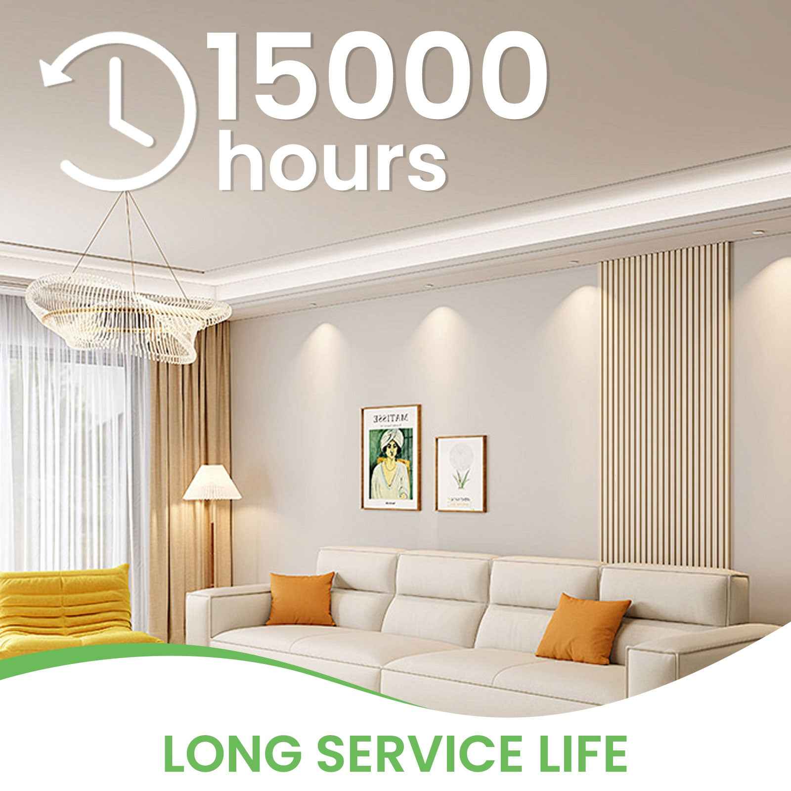 5W 7W GU10 LED Spotlight Bulb 3000K/6000K, 120° Beam Angle, 4/10 Pack - ALUSSO LIGHTING