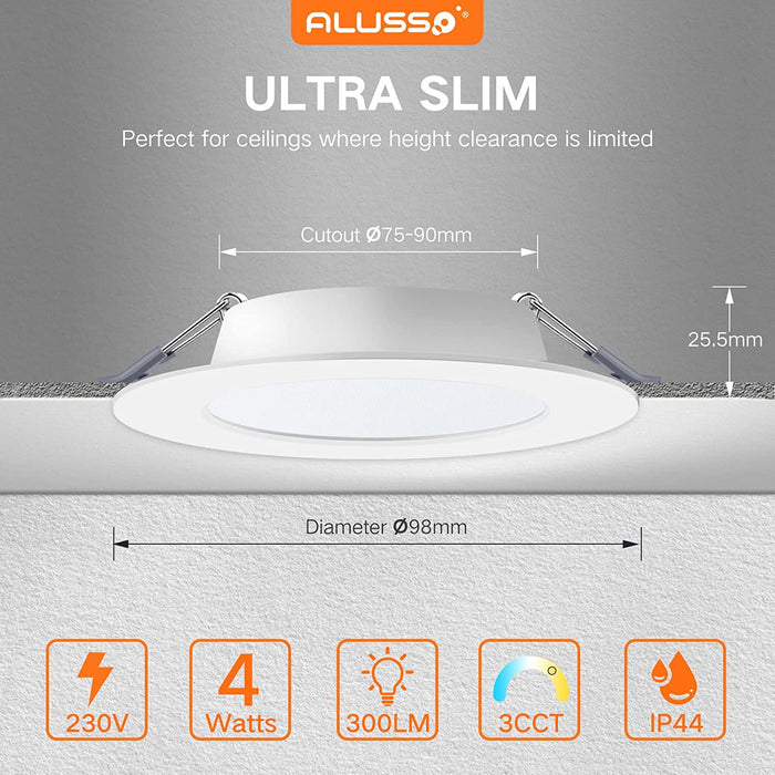 Led downlights 90mm shop cut out diameter