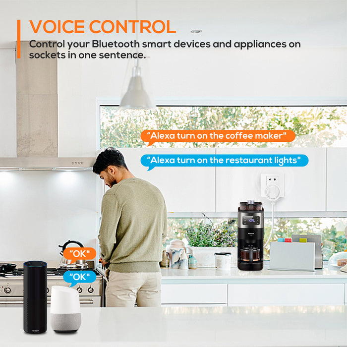 Wifi Smart Plug UK Standard with Tuya Bluetooth Gateway function