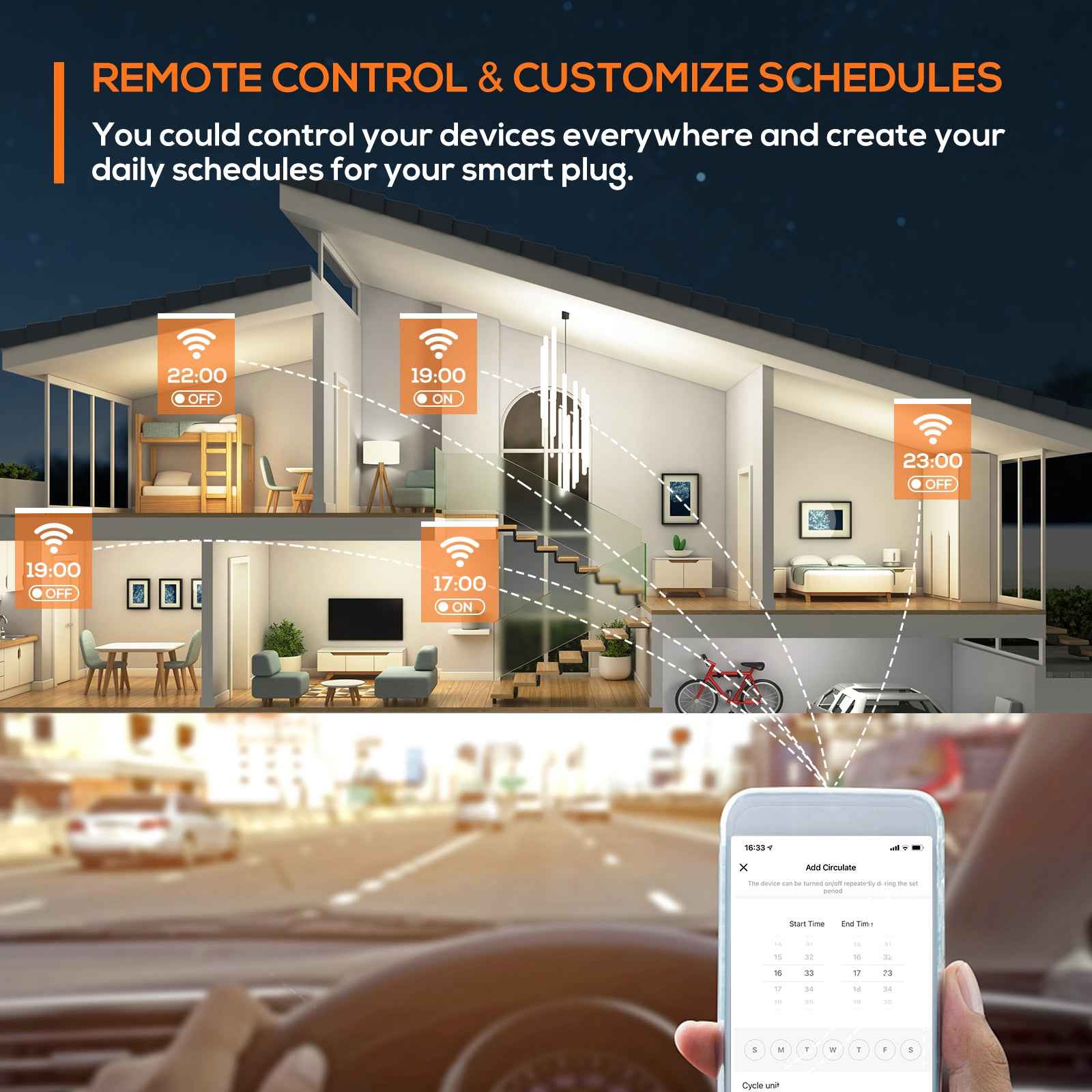 Wifi Smart Plug UK Standard with Tuya Bluetooth Gateway function - ALUSSO LIGHTING