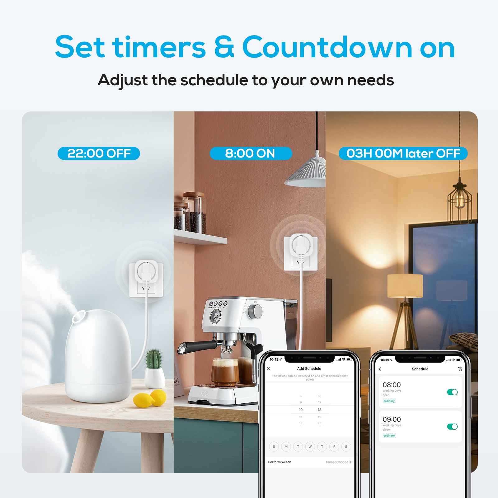 Wifi Smart Plug EU Standard with Tuya Bluetooth Gateway function - ALUSSO LIGHTING